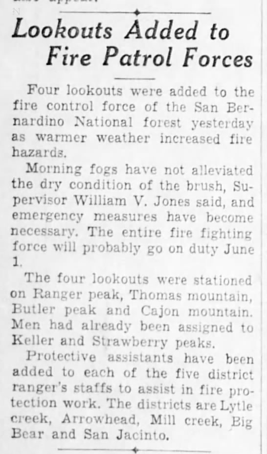 1939 Newspaper Article