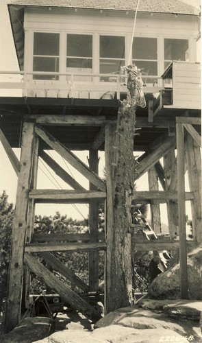 Reyes Peak Lookout - 1927