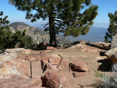 Reyes Peak Lookout Site Today