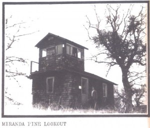 Miranda Pine Mountain Lookout-AWS Post