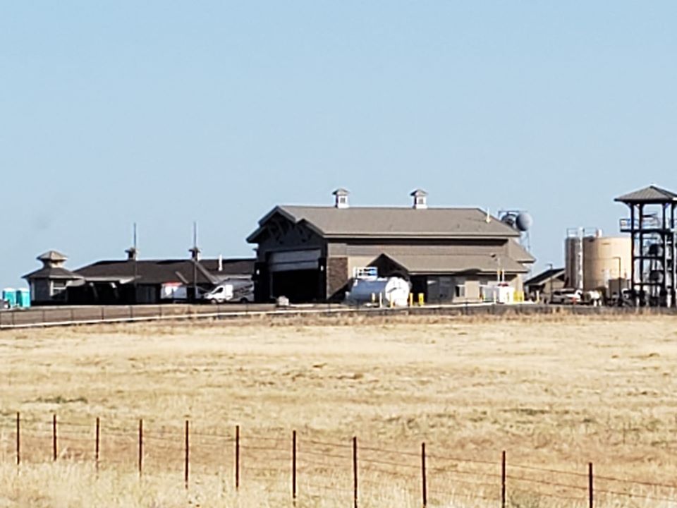 New Helitack Base under construction with Training Tower - 2018