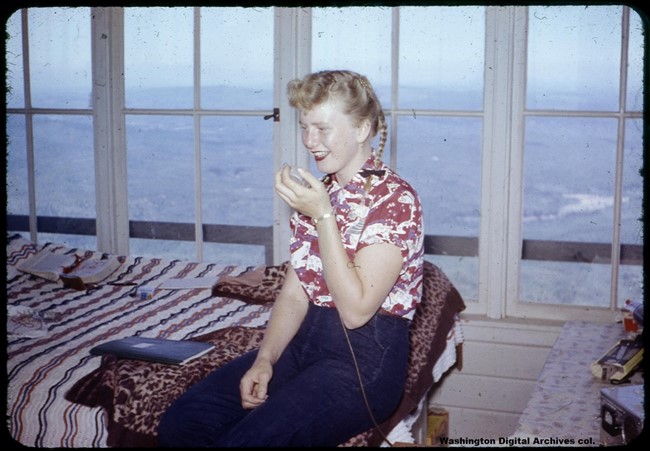 Abernathy Mountain Lookout 1953