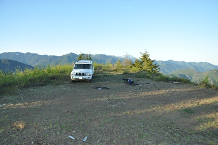 Dusk Peak Lookout Site 2016