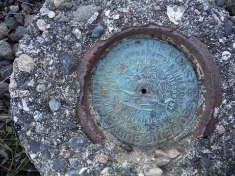 Striped Peak Lookout Site - benchmark