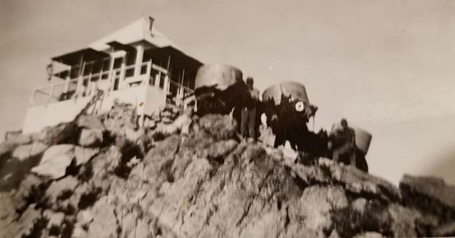 Original cabin - California Region 4A - Constructed 1916
