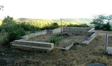 Iron Mountain Lookout - BC-201 Fireman Lookout Cabin Foundation - 2009