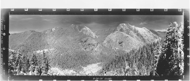 Blackjack Ridge Lookout panoramic 8-25-35 (N)