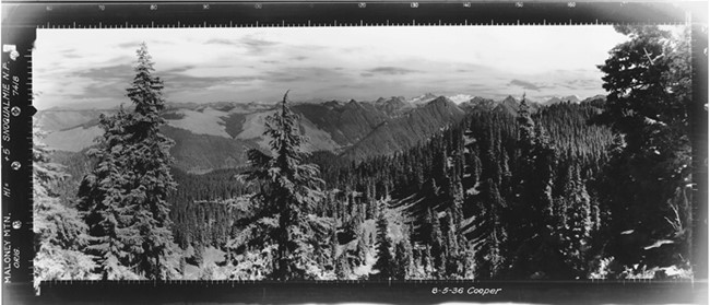 Maloney Ridge Lookout panoramic 8-5-1936 (SE)