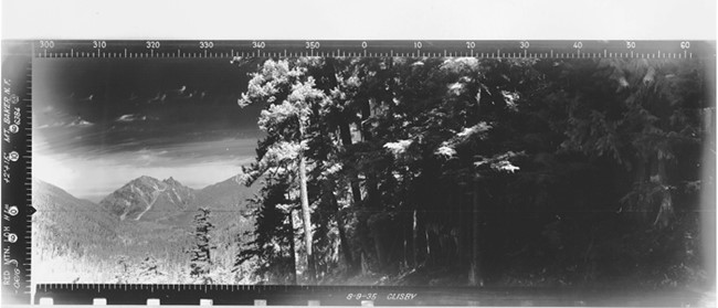 Red Ridge Lookout panoramic 8-9-1935 (N)