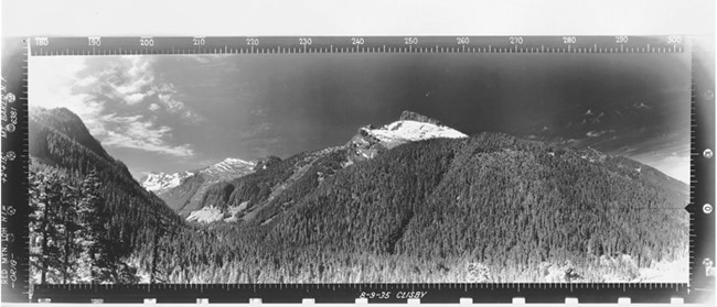 Red Ridge Lookout panoramic 8-9-1935 (SW)