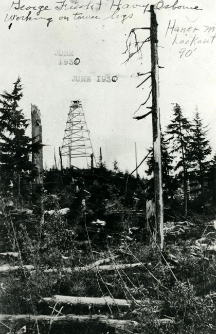 Whatcom Peak Lookout June 1930