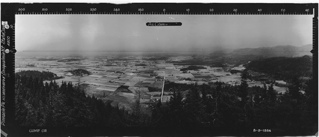 Pinnacle Peak Lookout panoramic 8-9-1934 (N)