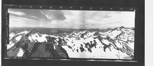 Hawkeye Lookout panoramic 1929 (NE)