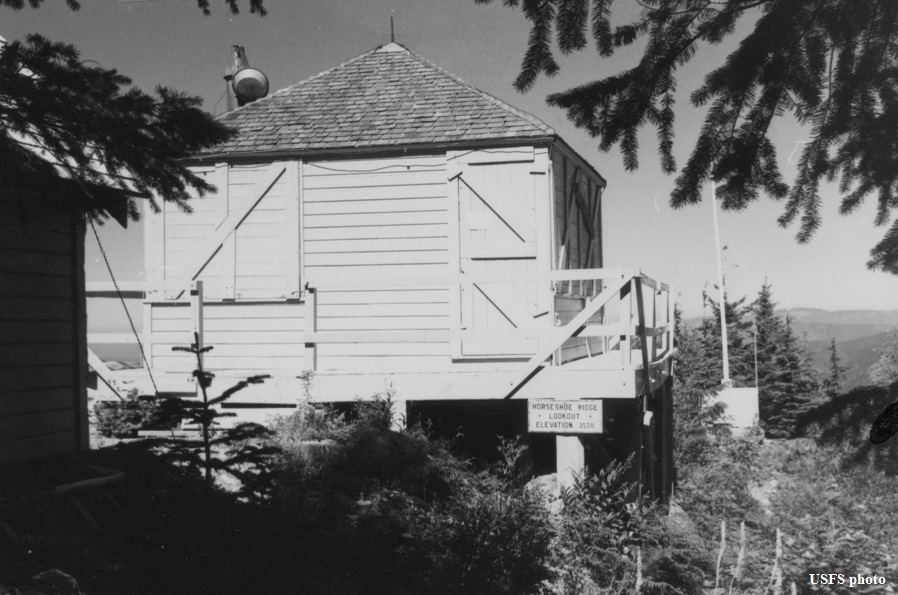 Horseshoe Ridge Lookout 1964