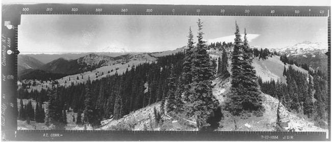 Goat Ridge Lookout panoramic 7-27-1934 (N)