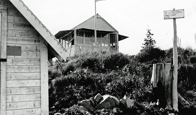 Gumboot Mountain Lookout 1944