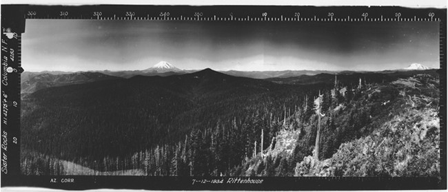 Sister Rocks Lookout panoramic 7-12-1934 (N)