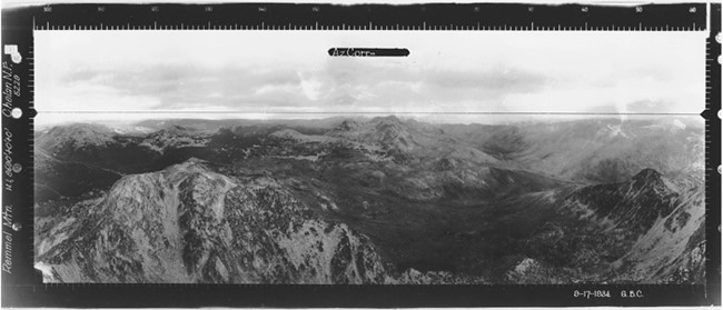 Remmel Mountain Lookout panoramic 9-17-1934 (N)