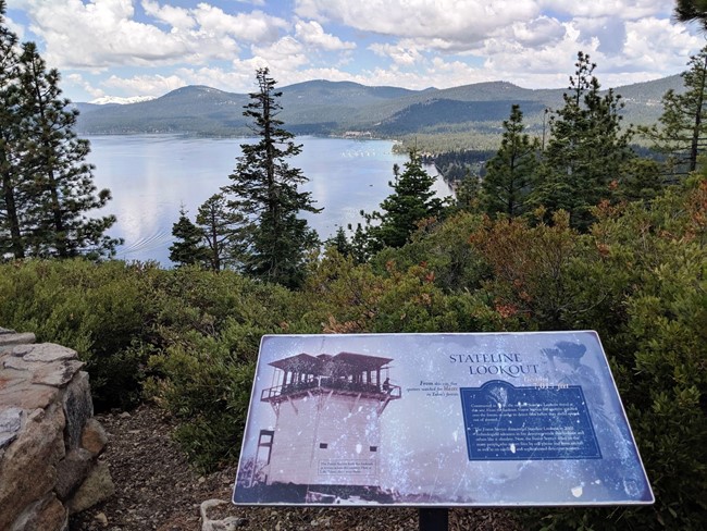 Stateline Point Lookout with tower