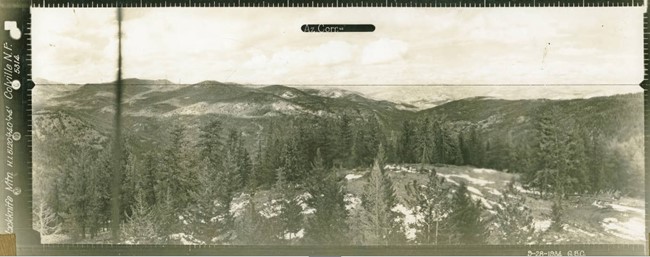 Jackknife Mountain Lookout panoramic 9-28-1934 (N)