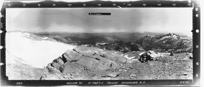 McClure Mountain Lookout panoramic 8-8-1934 (SE)