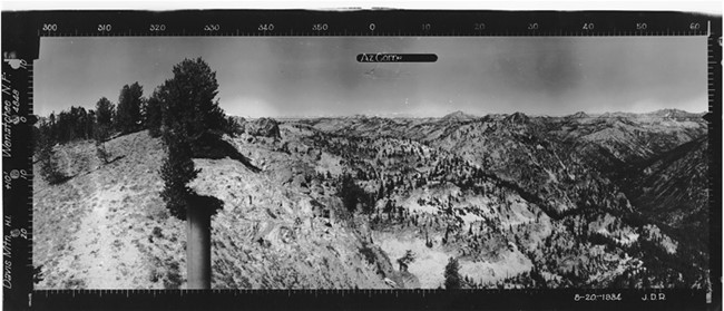 Davis Peak Lookout panoramic 8-20-1934 (N)