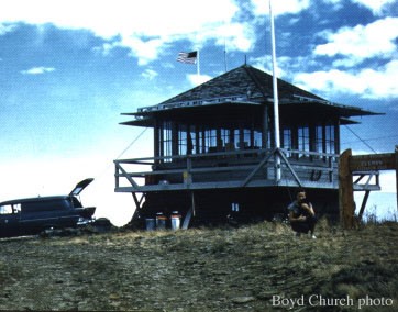 Cleman Mountain Lookout 1961