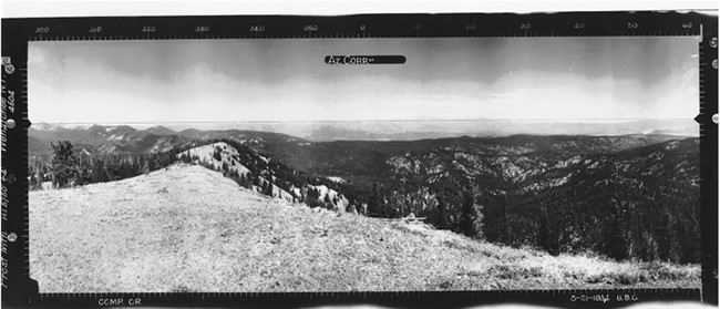 Frost Mountain Lookout panoramic 8-21-1934 (N)