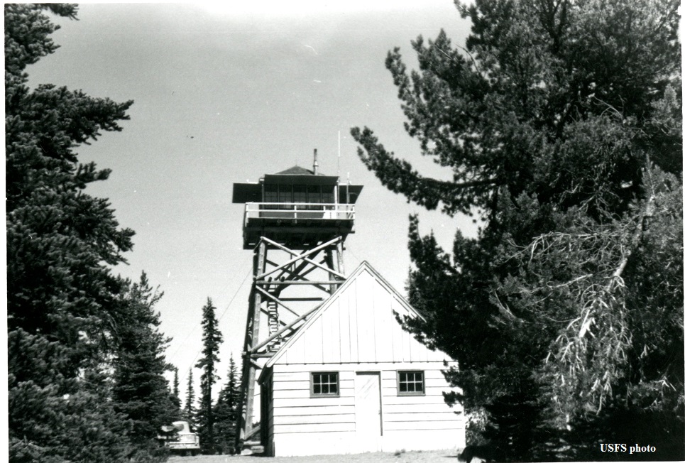 Quartz Mountain Lookout 1958