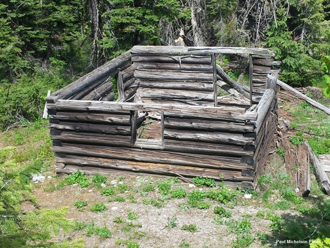 Kalispell Rock Lookout site 2014