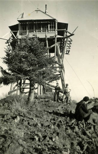Diamond Peak Lookout 1930's