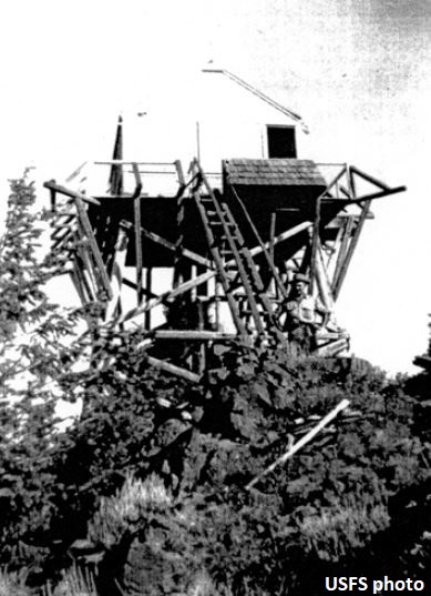 Diamond Peak Lookout 1953