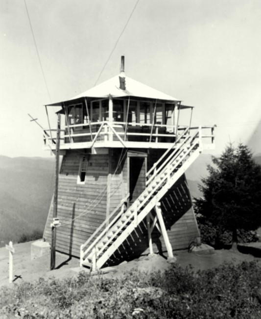 Offield Mountain Lookout  - 1981
