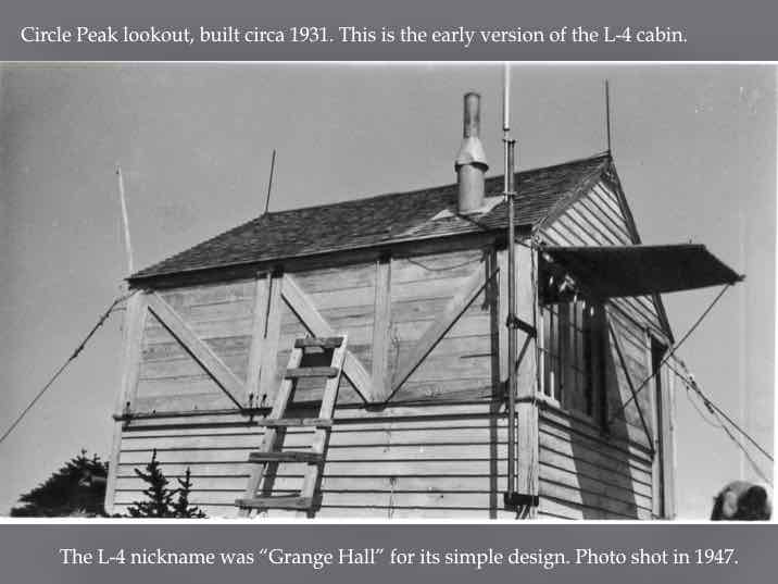 Circle Peak Lookout 1947
