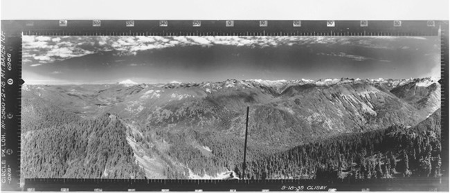 Circle Peak Lookout panoramic 9-18-35 (N)