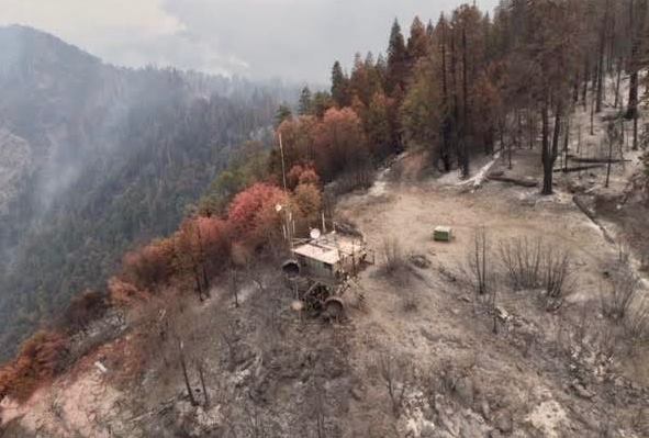 Lookout destroyed - September 2021