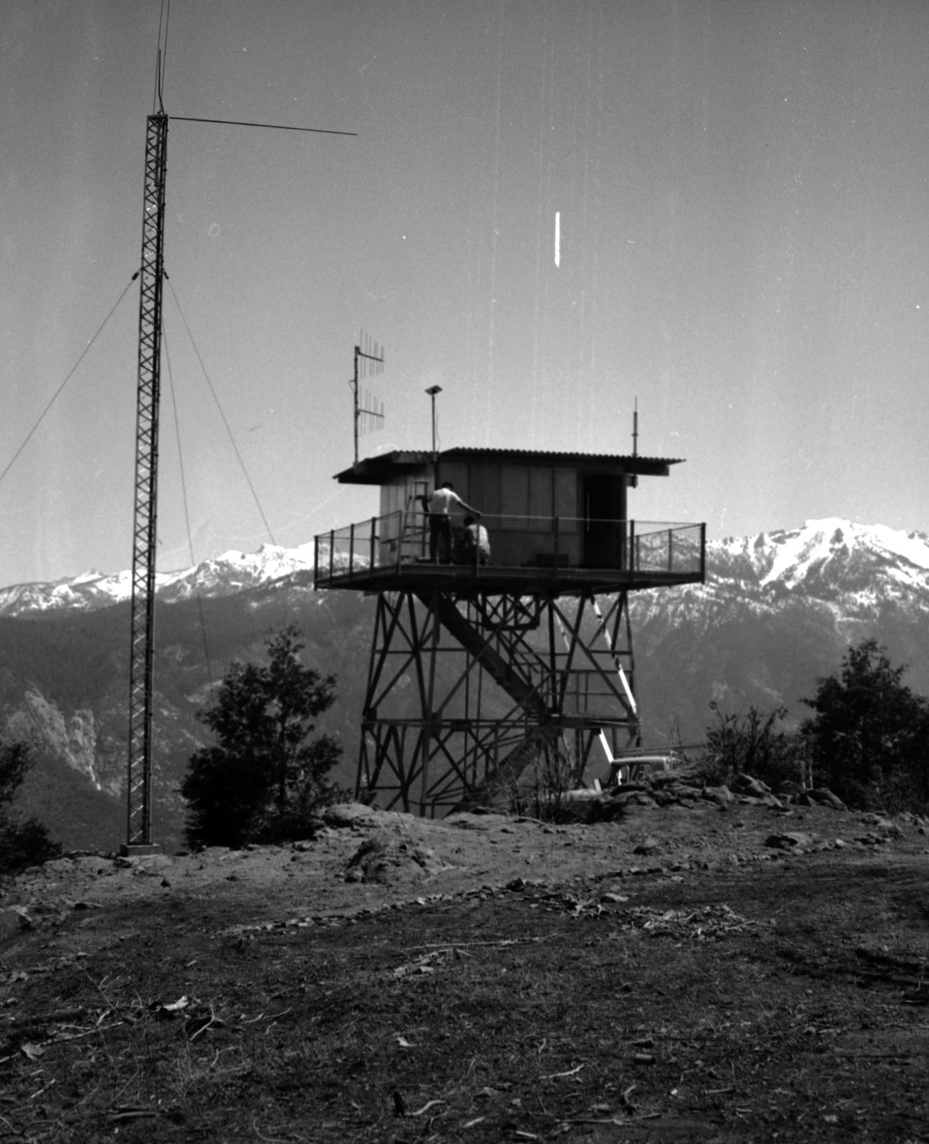 Milk Ranch Peak and the Western Divide - Circa 1967