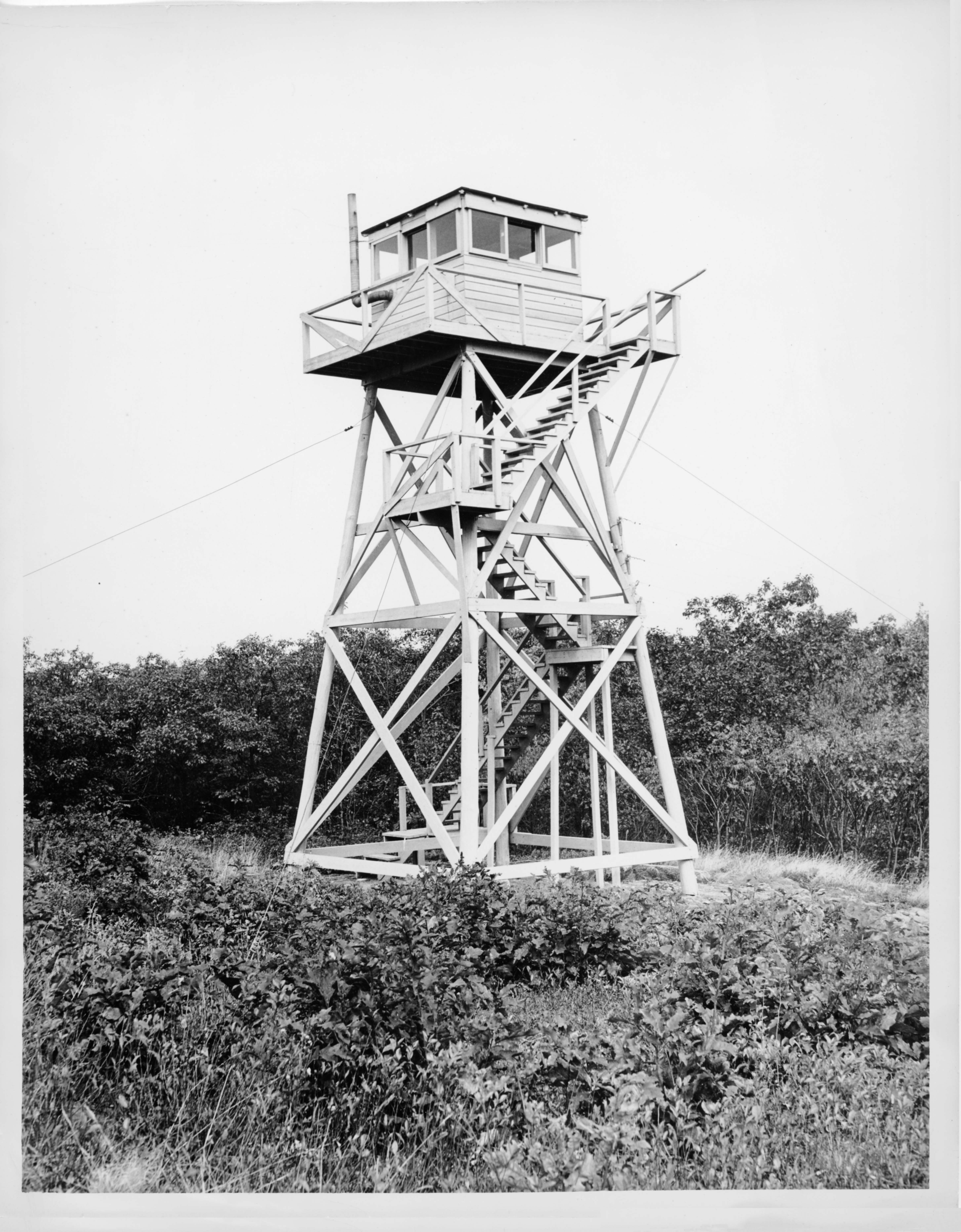Completed Tower Photo from the Westfield, MA Engineering Department.